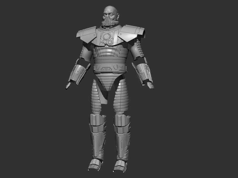 Darth Malgus Full Size Armor Props STL Files