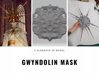 Dark Sun Gwyndolin mask Dark Souls