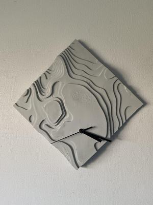 Topographic Clock