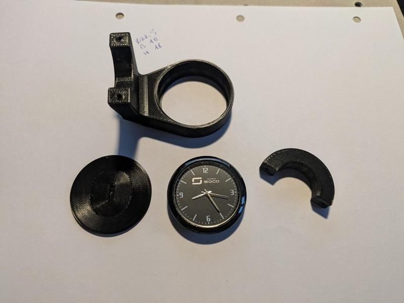 VMoto CPX Clockholder / Super Soco watch holder