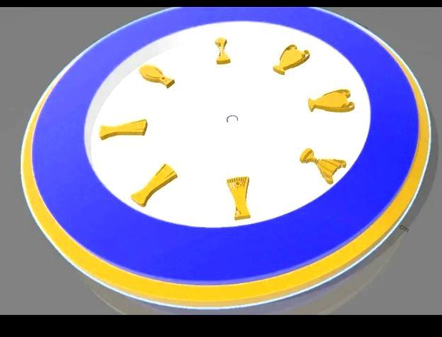 CHELSEA 25. THEME CLOCK