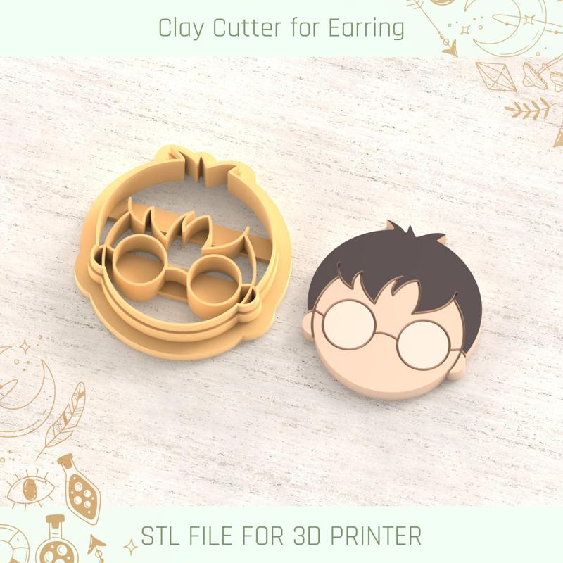 Harry Potter Polymer Clay Cutters