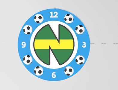 clock face newteam captain tsubasa