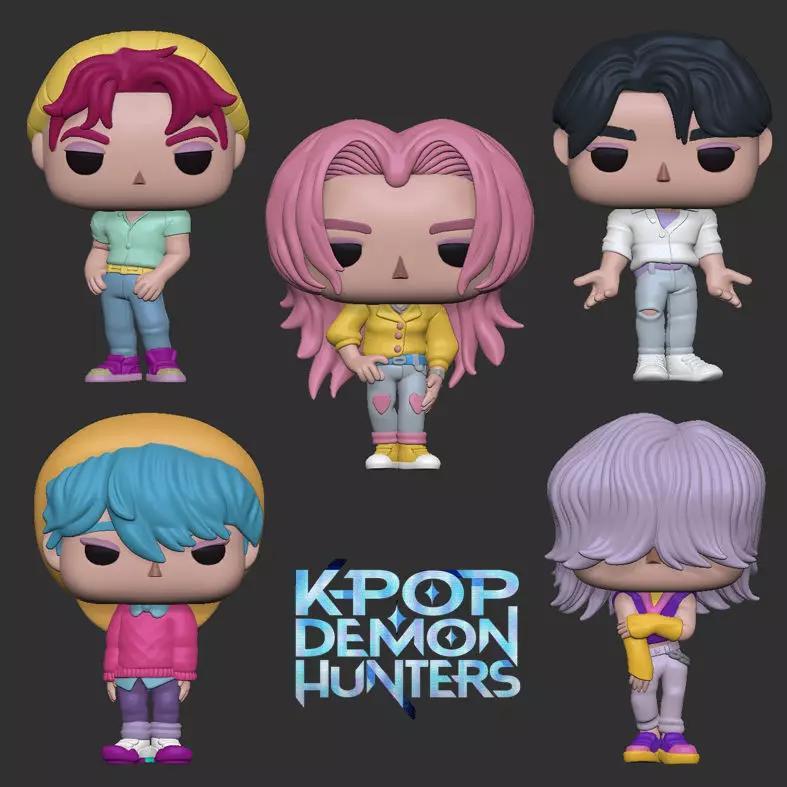 Saja Boys - Style Funko pop - kpop demon hunter