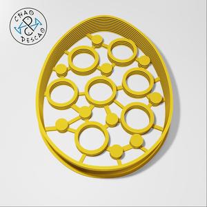 Easter Egg - Cookie Cutter - Fondant
