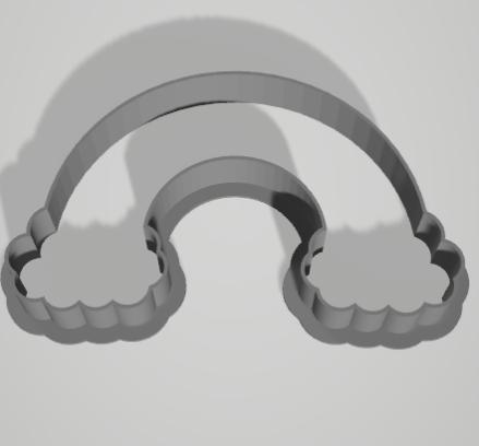 Rainbow Shaped Cookie Cutter