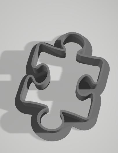 Puzzle Piece Cookie Cutter