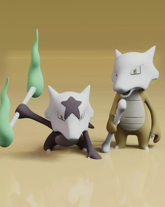 Marowak 1gen and alola version