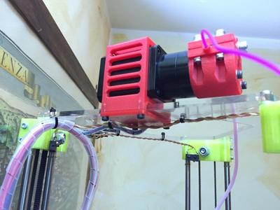 nema 17 extruder holder for rostock mini pro