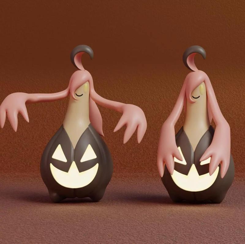 Pokemon - Gourgeist with 2 poses