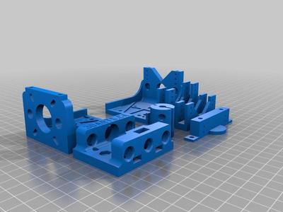 Chocolate Extruder_slider_8mm_51x45x20mm