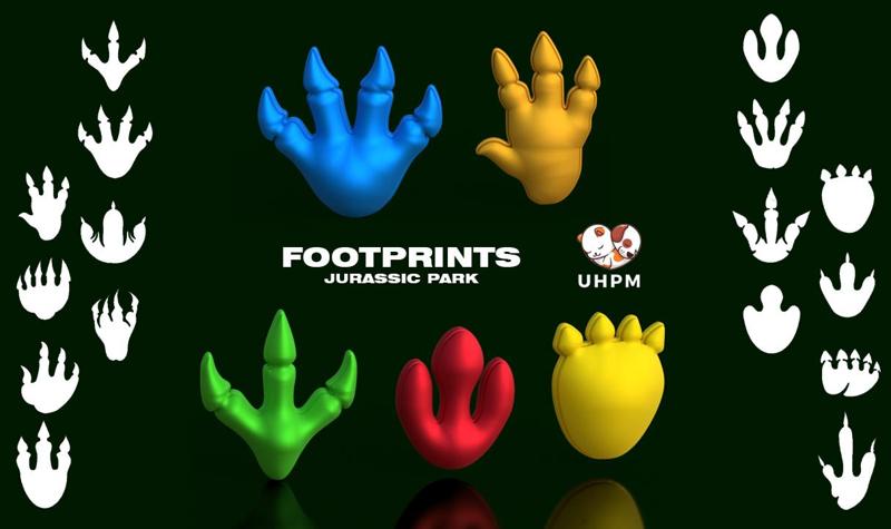 Footprints - Jurassic Park