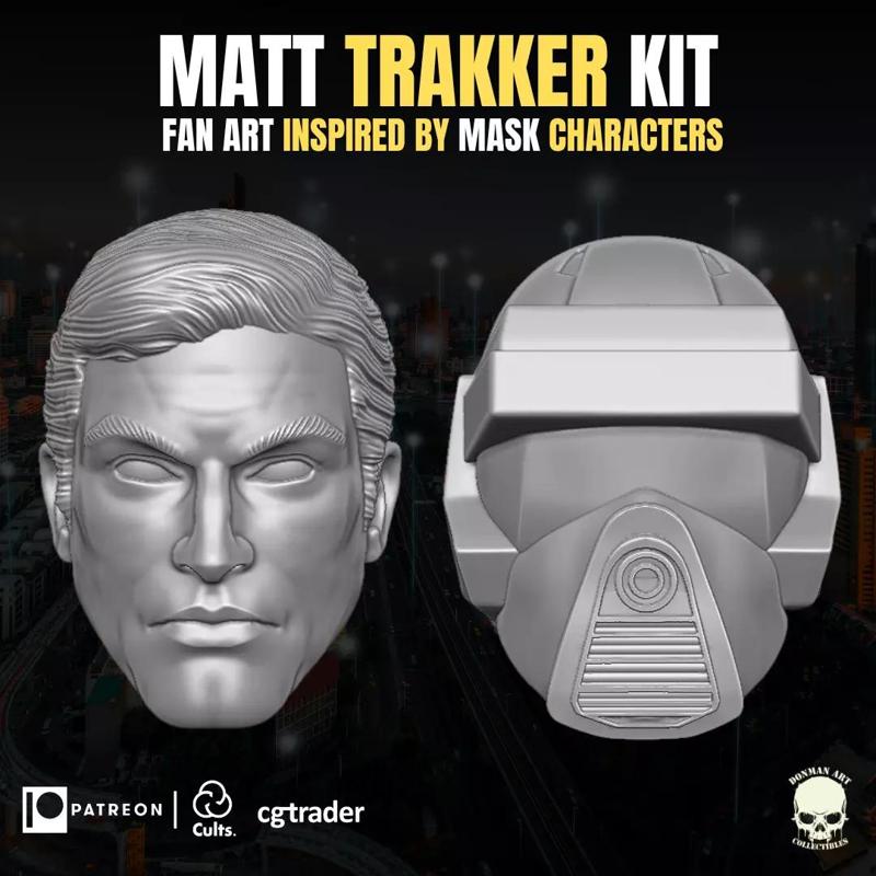 Matt Trakker Kit fan Art for Action Figures