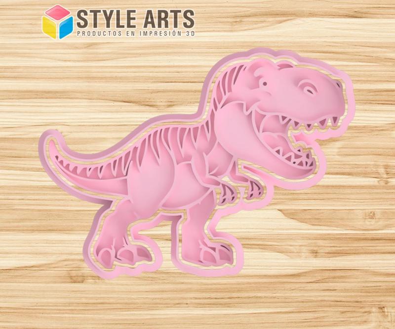 Tyrannosaurus Rex - Cookie and Dough Cutter - Cookies