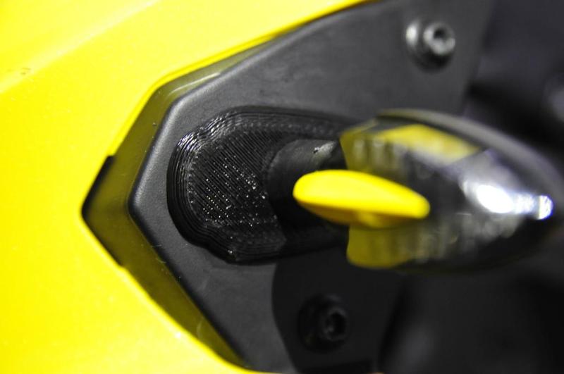 Kawasaki ER6 blinker cover