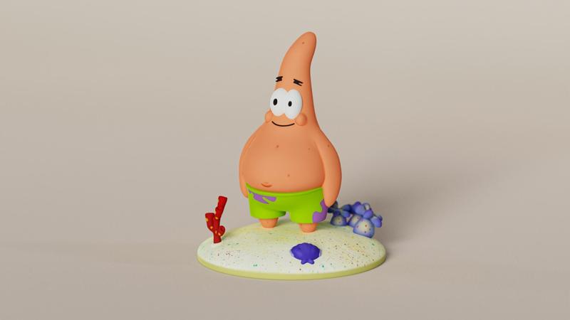 Happy Patrick Diorama