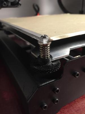 Wanhao Duplicator i3 - Print bed spring stabilizer