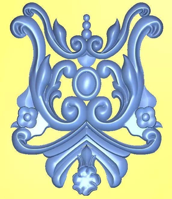 Door decoration 3D model stl