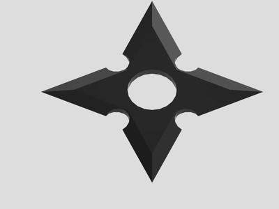Shuriken 4 blade