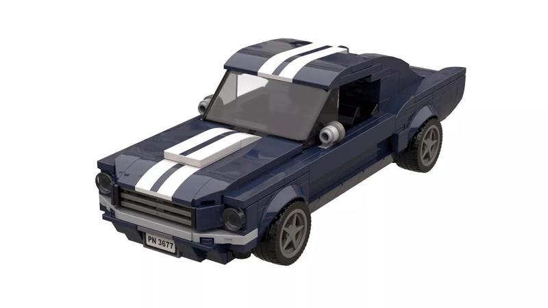 MocBricks3D - Lego 1966 Shelby GT350