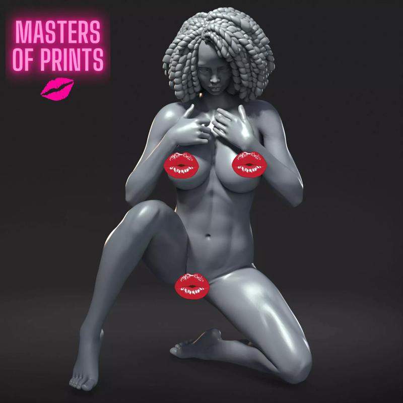 sexy pose - NSFW - EROTIC MINIATURE 75 MM SCALE