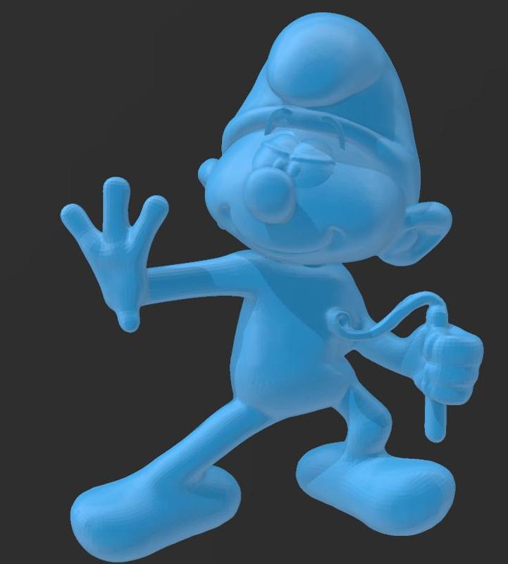 kung fu smurf