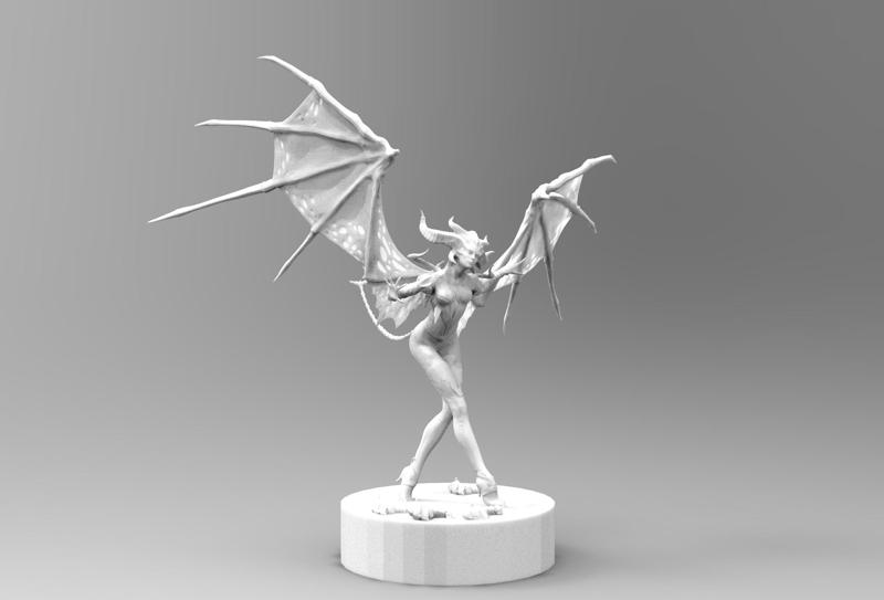 Space bug Lady Bat Woman