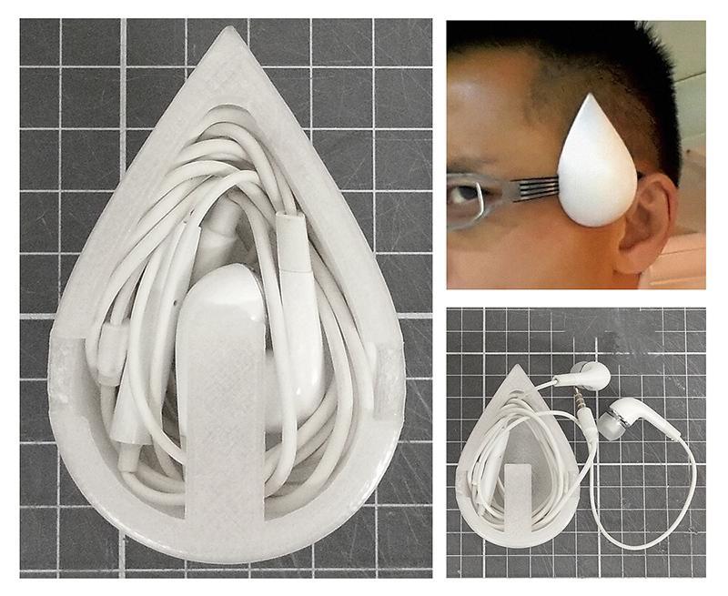 Emoji Sweat Drop/ Earphone Case