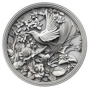 The Bird and Roses Relief