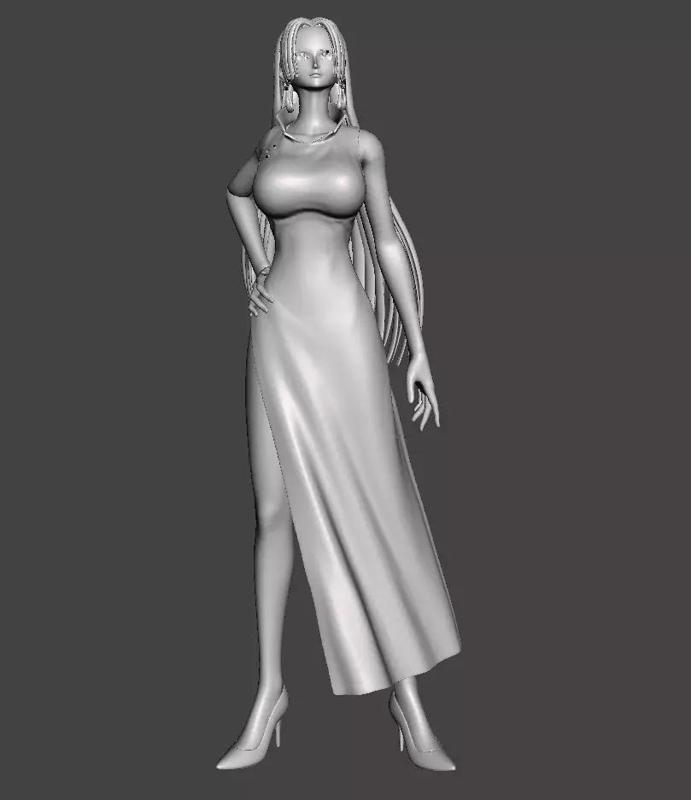 Boa Hancock  - Marineford 3D Model