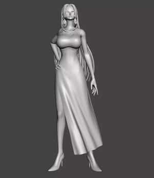 Boa Hancock  - Marineford 3D Model
