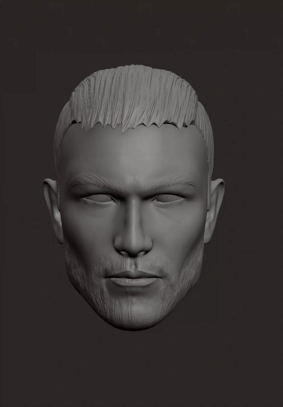 Spartacus Head Sculpt