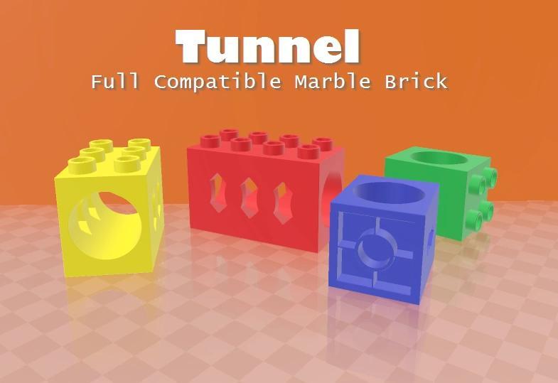 Tunnel - Lego Duplo / Hubelino compatible