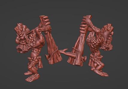 Oldhammer style troll (club)