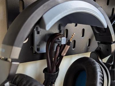 Ikea Skadis - Headphone Hanger