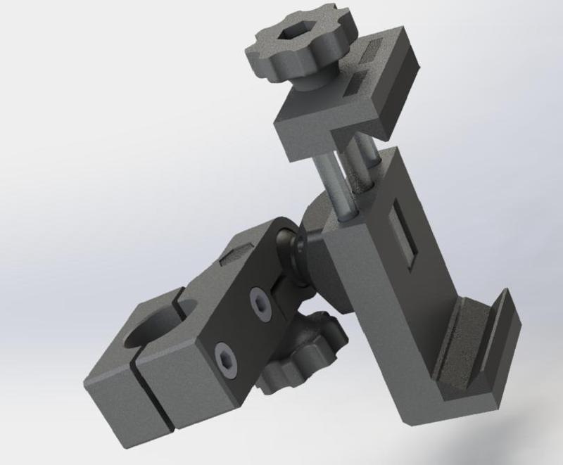 Clamp - Universal motorcycle phone holder