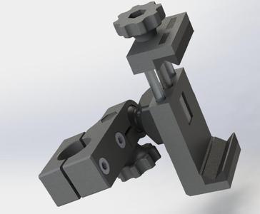 Clamp - Universal motorcycle phone holder