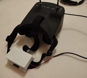 Battery Box 18650 battery case EV800d FPV goggles
