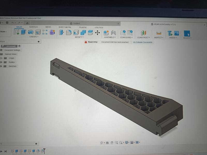 Holder for led lights