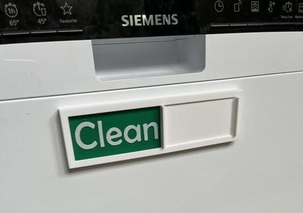 Dishwasher Sign - colored plates