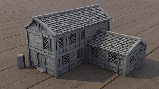 Medieval "L shaped" House