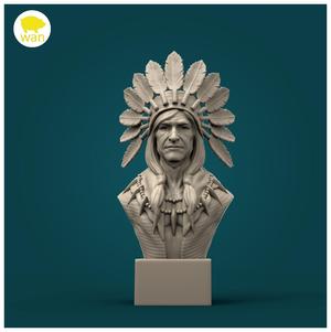 Native American Bust