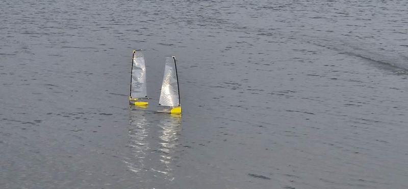 Footy RC Sailboat komplett (inkl Kielbombe und Riggteilen)