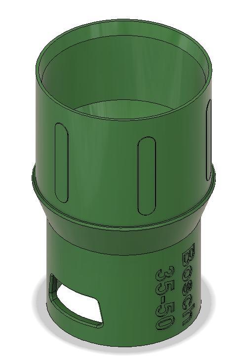 Bosch Grün Staubsauger-Adapter auf Metabo BAS 261 Bandsäge