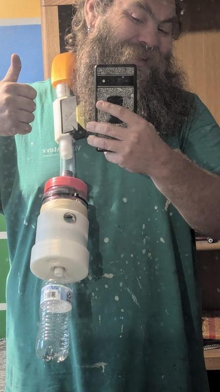 "Waist Hanging Fan" to Portable Swamp Cooler Conversion Kit