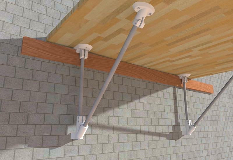 Shelf mount for any dimensions  - french cleat