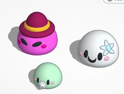 even more Terraria Slime pets