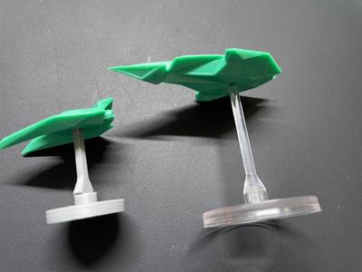 Flight stands Fractal Beyond the Void Board game