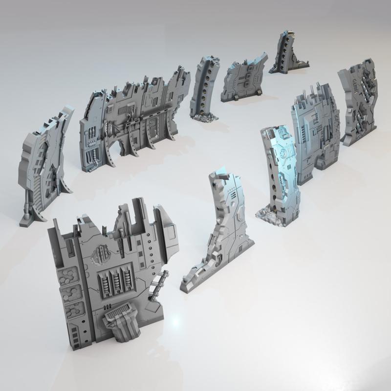 Lost Colony: Spaceship Graveyard - Fuselage Wreckage