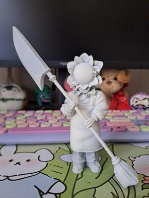Main character fron the developing game Cleaning